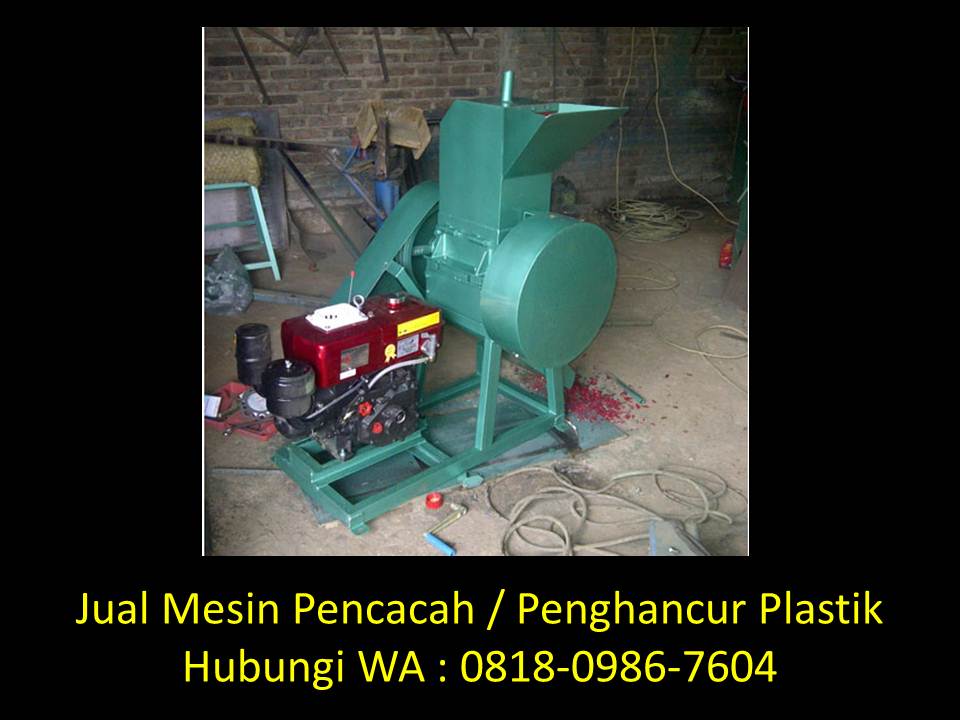 Daur ulang botol plastik menjadi celengan di Bandung WA : 0818-0986-7604  Mesin-penghancur-plastik-sederhana-di-bandung