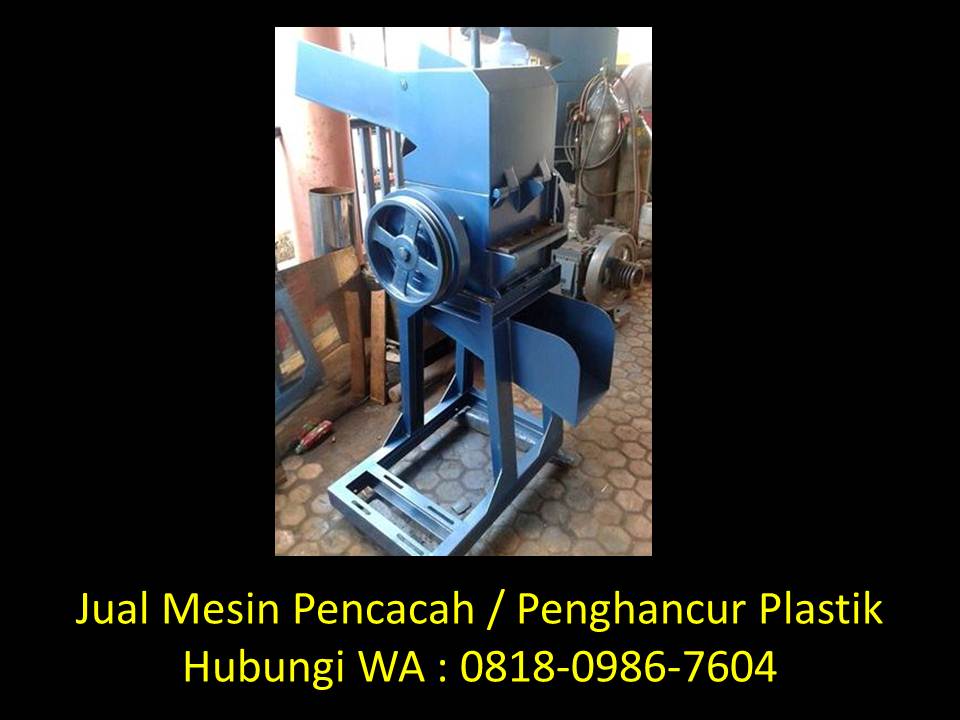 Daur ulang botol plastik menjadi celengan di Bandung WA : 0818-0986-7604  Mesin-perajang-botol-plastik-di-bandung